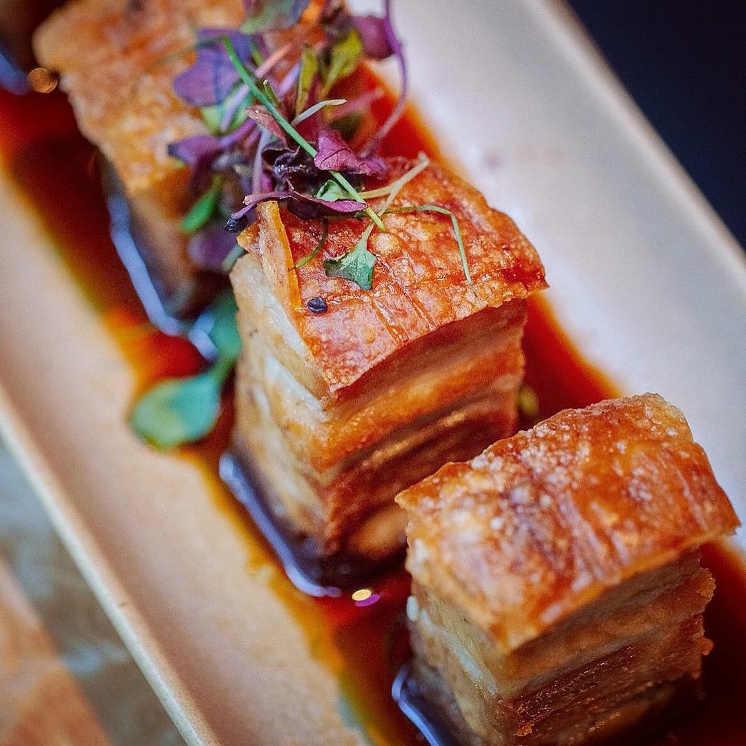 An image of the Pork Belly starter